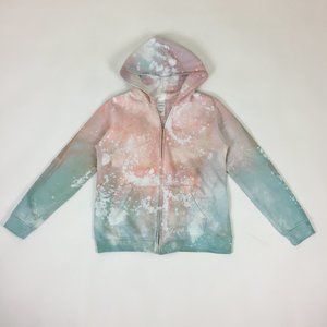 Tie Dye Hoodie Size XL youth Multicolored Fleece